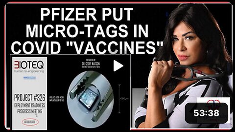 WHISTLEBLOWER REVEALS PFIZER PUT MICRO-CHIPS IN COVID "VACCINES"