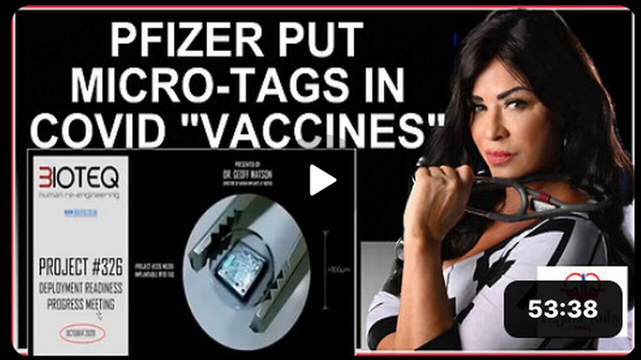 WHISTLEBLOWER REVEALS PFIZER PUT MICRO-CHIPS IN COVID "VACCINES"