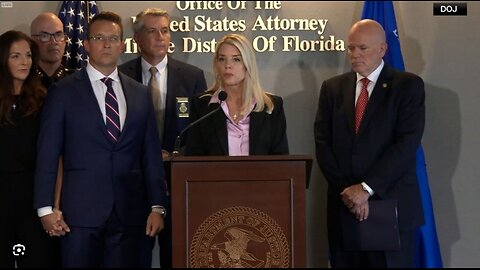 Pam Bondi Announces Federal Charges in Threat Against Conservative Commentator Benny Johnson