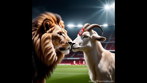 ‎“Lion STRIKES! 🦁💥 Jump Attack on Zebra & Goat!”