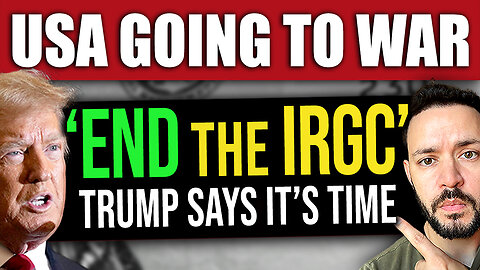 BREAKING: Trump Says It’s Time to End the IRGC as Second Aircraft Carrier Deploys