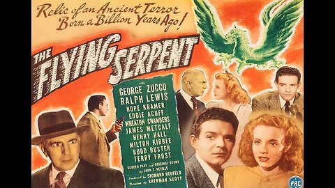 George Zucco THE FLYING SERPENT 1946 Madman Uses a Flying Serpent Beast for Revenge FULL MOVIE in HD