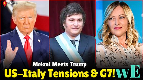 Italy's PM Meloni Visits Trump at Mar-a-Lago: US-Italy Diplomacy & G7 Highlights - WorldEye