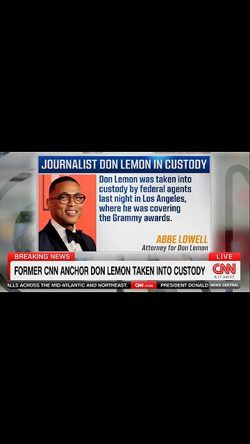 BREAKING: Don Lemon ARRESTED Over Church Storming Incident