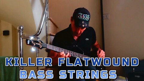 First Time Trying Flatwound Bass Strings | My Honest Review & Sound Test