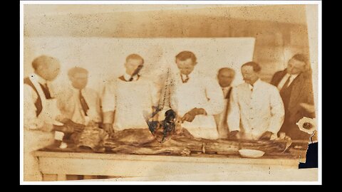 Vintage Alien Autopsy Photo from the 1920s