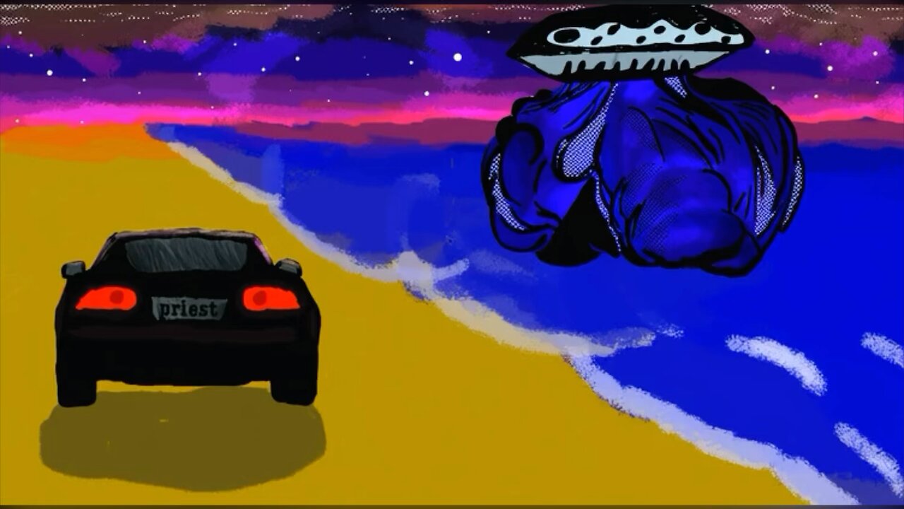 How the priest 1 was eaten by UFOs