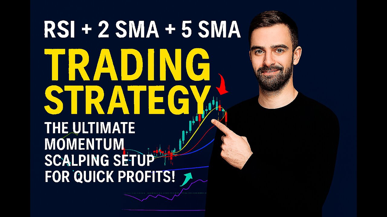 RSI + 2 SMA + 5 SMA Trading Strategy | The Ultimate Momentum Scalping Setup for Quick Profits!