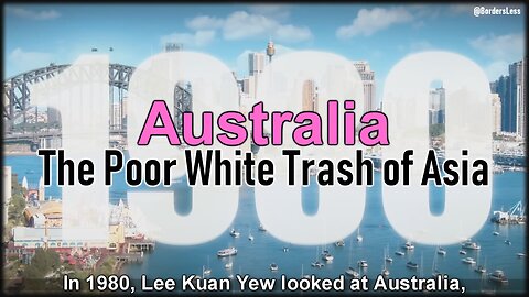 Australia is Becoming "The Poor White Trash of Asia" 😳