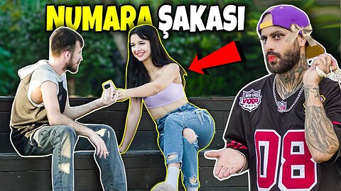ASKING FOR A GIRL'S NUMBER AND TROLLING 4!! (INSANE JOKE) - SOCIAL EXPERIMENT
