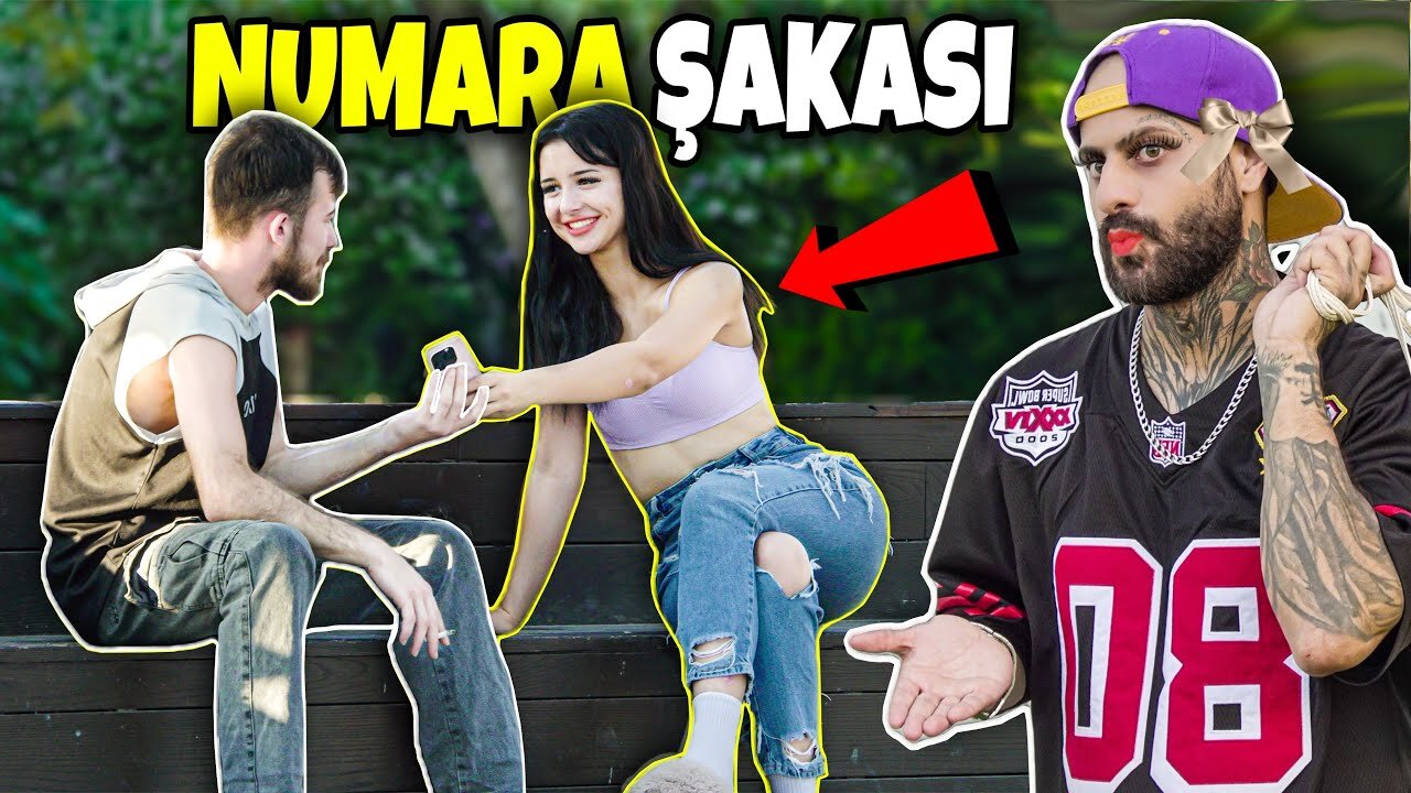 ASKING FOR A GIRL'S NUMBER AND TROLLING 4!! (INSANE JOKE) - SOCIAL EXPERIMENT