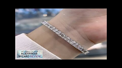 Emerald full diamond bracelet men's and women's personal luxury 18k gold set Review