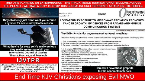 THEY ARE PLANNING AN EXTERMINATION - THE TRACK TRACE TERMINATION OF BILLIONS - MARK STEELE