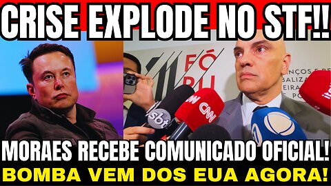 MORAES ABANDONADO!! PEDIDO DE PRISÃO INTERNACIONAL! CRISE NO STF