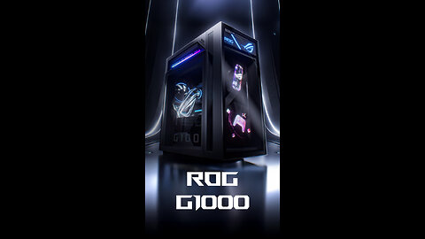 🤯 HOLOGRAPHIC Gaming PC?! - ASUS ROG G1000 First Look!