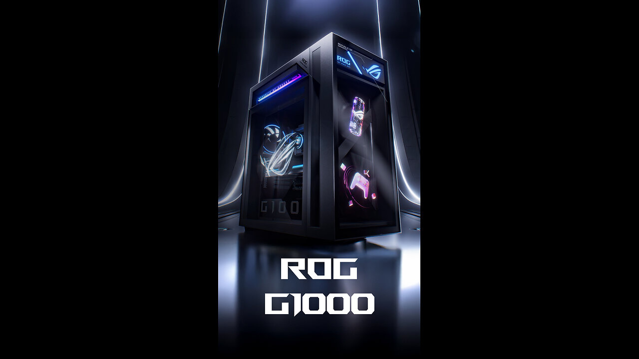 🤯 HOLOGRAPHIC Gaming PC?! - ASUS ROG G1000 First Look!
