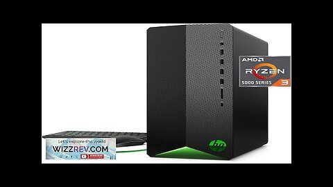 HP Pavilion Gaming Desktop AMD Radeon RX 5500 AMD Ryzen 3 5300G Review