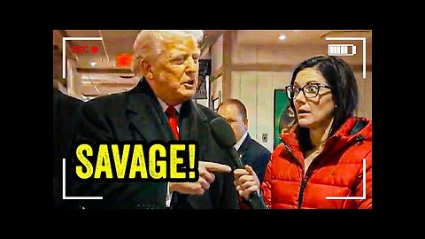 Fake News Reporter AMBUSHES Trump in Restaurant, What Happens Next is UNBELIEVABLE....