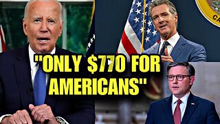 Joe Biden’s Latest Move Outrages 100 Million Americans as Congress Stuns Gavin Newsom!