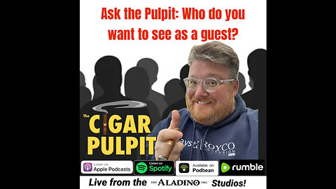 Ask the Pulpit: Who do you want to see as a guest?