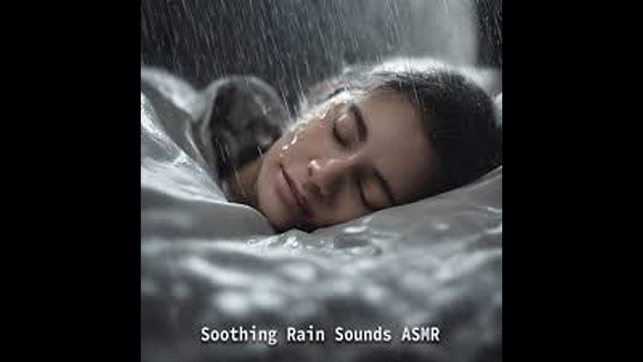 Rain Noise to Sleep Deeply and Soothe the Soul ⛈ Sound of Rain Wind and Thunder at Night