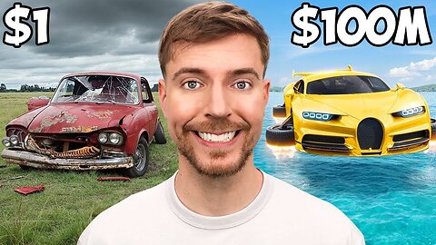 $1 vs $100M Car Driving