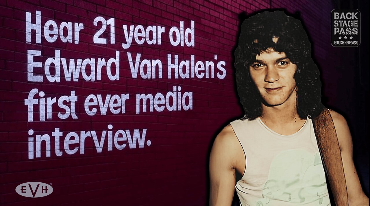🚨 Rare & Exclusive! 21-Year-Old Eddie Van Halen’s First-Ever Recorded Interview! 🎸