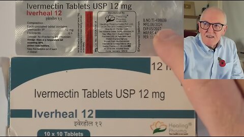 Dr John Campbell takes Ivermectin - Nov 3, 2025
