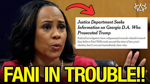 Fani Willis SUBPOENAED by Justice Department!! 