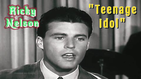 Ricky Nelson – Teenage Idol (Live Performance) Vintage Rock & Roll Legend
