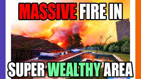 🚨BREAKlNG: MASSIVE FIRE IN SUPER WEALTHY PACIFIC PALISADES AREA 🟠⚪🟣