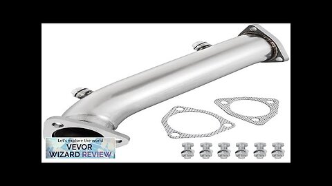 High Flow Downpipe Exhaust Converter Pipe Fits 97-05 Audi A4 B5 B6/Passat Review