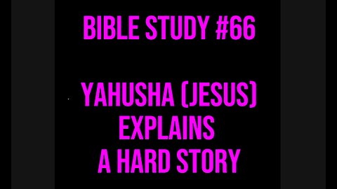 Good Morning ☀️ Bible Study #66 📖 Jesus Explains A Hard Story #ASL #deaf #signlanguage