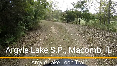 Argyle Lake State Park MTB trail - "Argyle Lake Loop Trail"