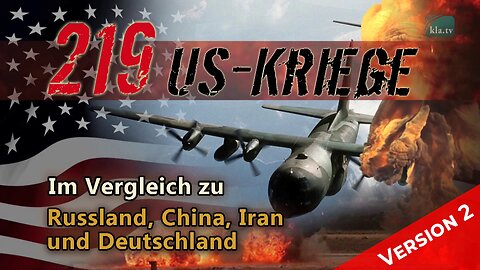 219 US-Kriege im Vergleich zu Russland, China, Iran und Deutschland
