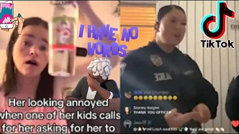 Cops Threaten To Arrest Mom On TikTok Live For Being Irresponsible With Her Kids
