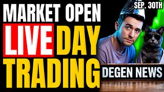 Government Shutdown, Stocks on Tilt & Live Trading Market Open