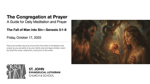 The Fall of Man into Sin—Genesis 3:1-8