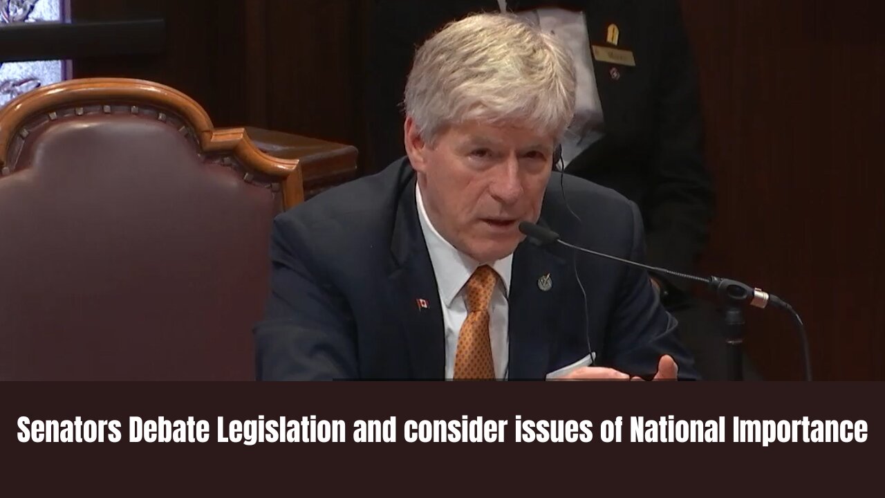 Senators Debate Legislation and consider issues of National Importance
