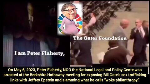 ARRESTED FOR EXPOSING BILL GATE’S SEX TRAFFICKING LINKS WITH JEFFREY EPSTEIN (6TH MAY 2023) 👊