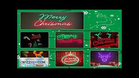 Neon Led Sign Merry Christmas Holiday Decor Custom Neon Sign Beauty Salon Review