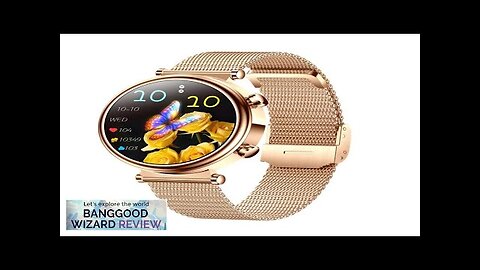 T86 1.27inch HD Screen 40mm Female Size Women's Health bluetooth Call Blood Review