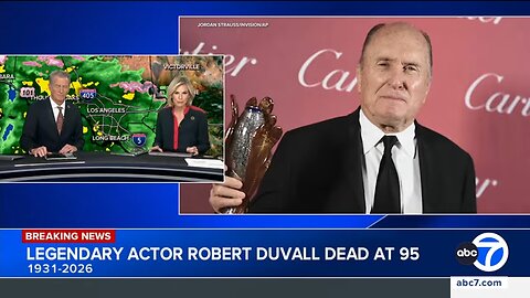 Robert Duvall dies at 95