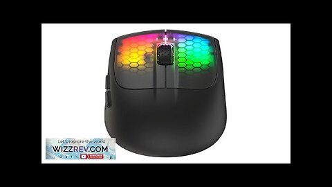 Attack Shark X5 Tri-mode Wireless Gaming Mouse PAW3212 Chip 4000DPI RGB Light Review