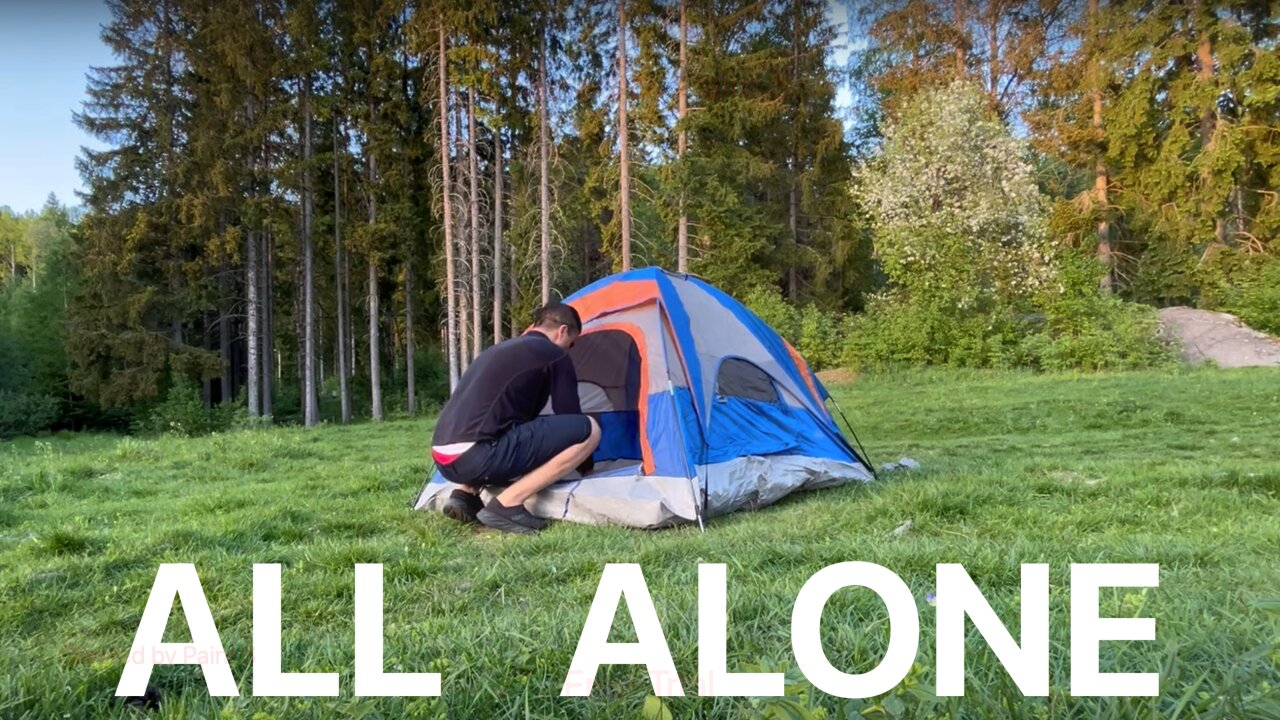 Bike, Camp, Cook – A Peaceful Night in Nature 🌿🚴‍♂️🔥