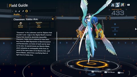 chaosmon valdur arm all digivolution/de-digivolution/profile Digimon Story Time Stranger