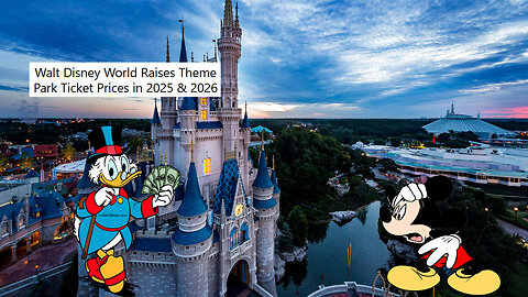 Disney World Price Increases STRIKE Again