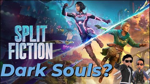 DARK SOULS!? Split Fiction Co op gameplay funny moments