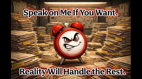 🎪Speak on me if you want. Reality Will Handle the Rest.🎪