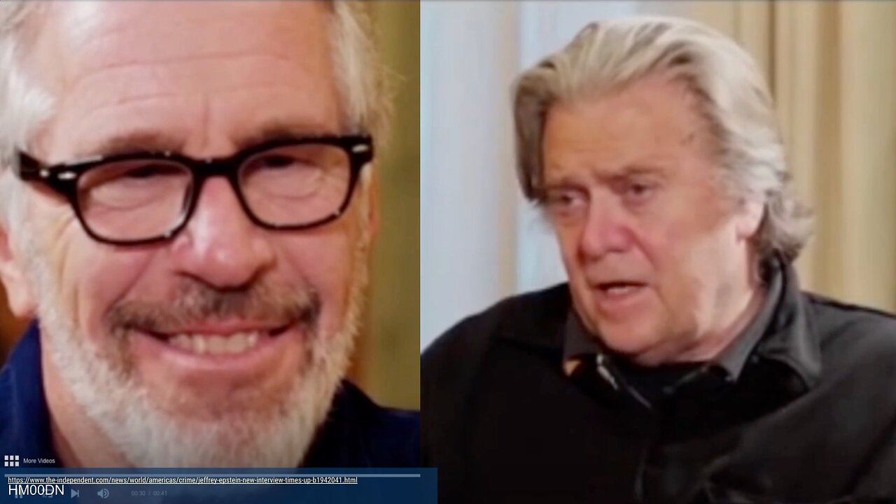 Steve Bannon did last recorded interview of Jeffrey Epstein before he went to prison (2019) 15 HOURS